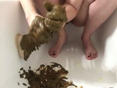 Chubby Babes Scat Smearing Piss